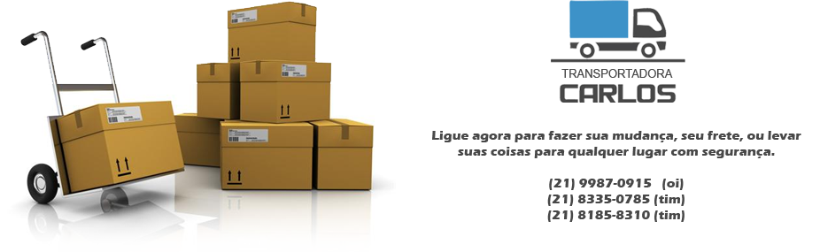 Serviços de Mudança no Rio de Janeiro